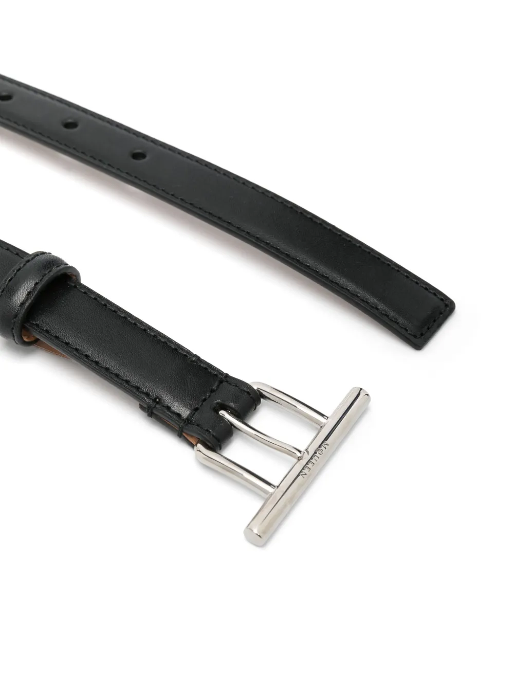 alexandermcqueen Alexander McQueen Leren riem - Zwart