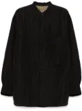 Ziggy Chen striped shirt - Grey
