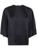 Rick Owens square sleeve blouse - Black