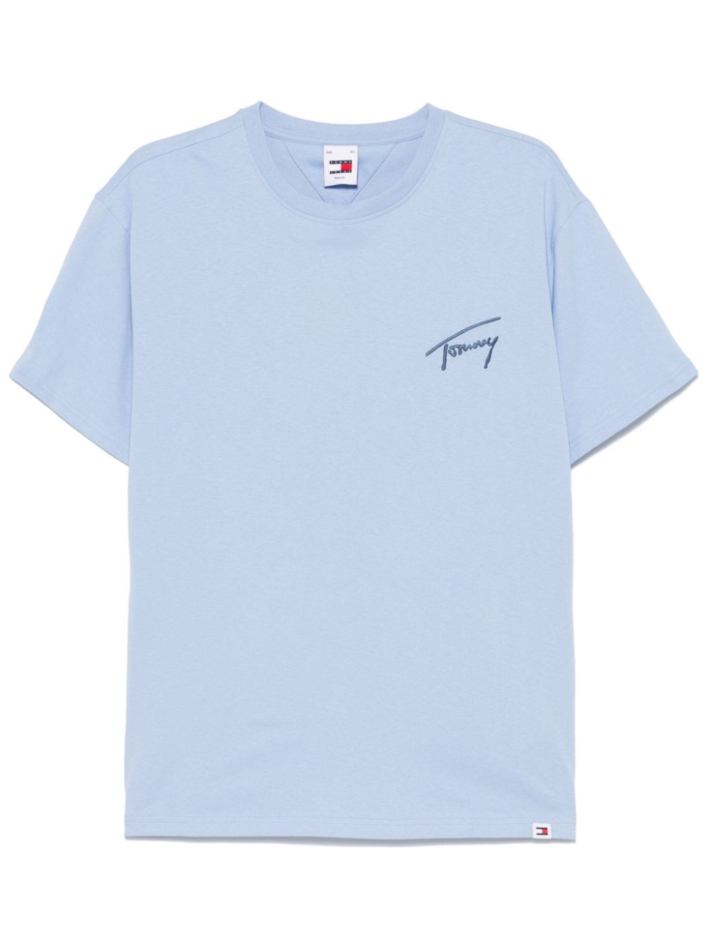 logo-embroidered T-shirt