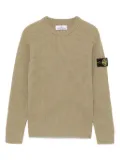 Stone Island Junior Compass-badge sweater - Green