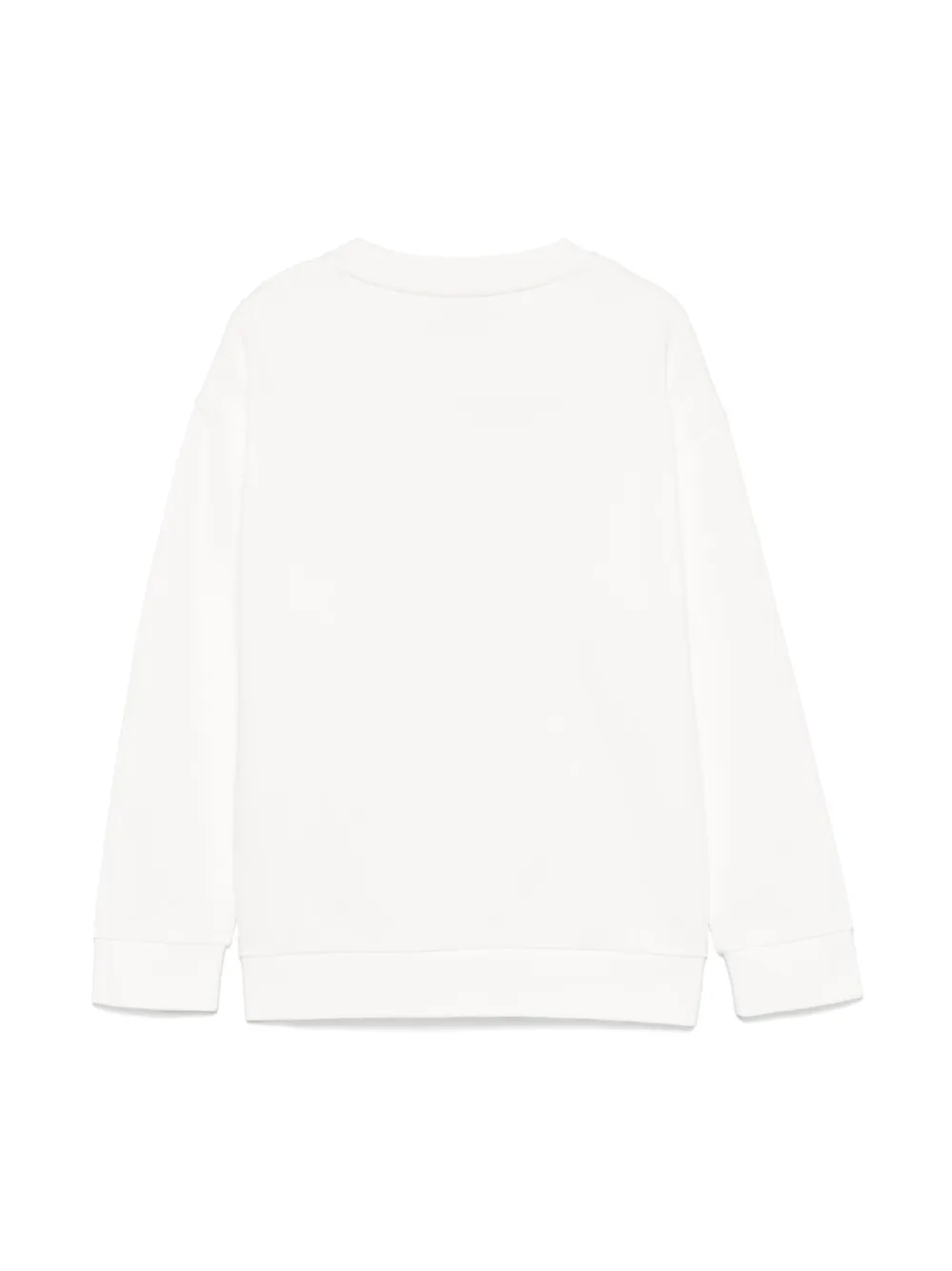 Fendi Kids Sweater met geborduurd logo Wit