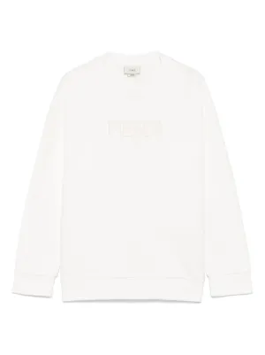 Fendi Kids ロゴ パーカー | ホワイト | FARFETCH JP
