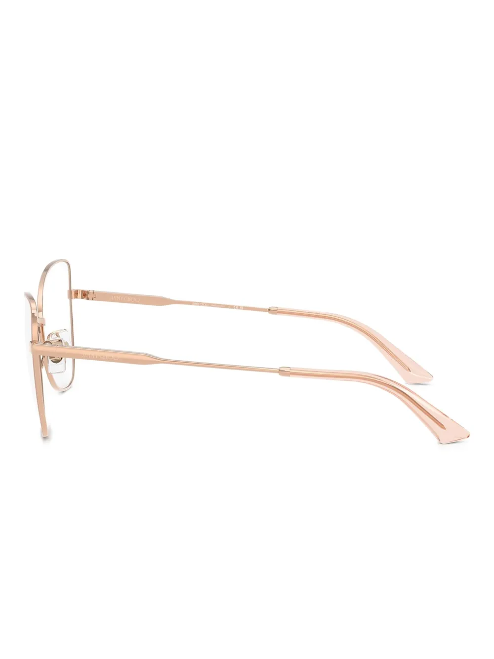 Jimmy Choo Eyewear Bril met cat-eye montuur Roze