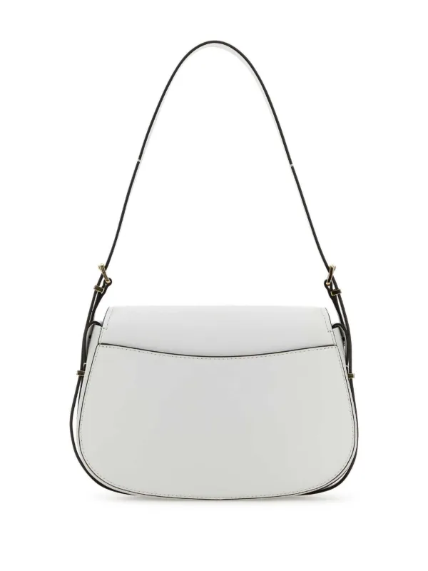 【送料&関税込】Michael Kors White Leather Moore Shoulder Ba Michael Kors White Leather Moore Shoulder Bag | italist