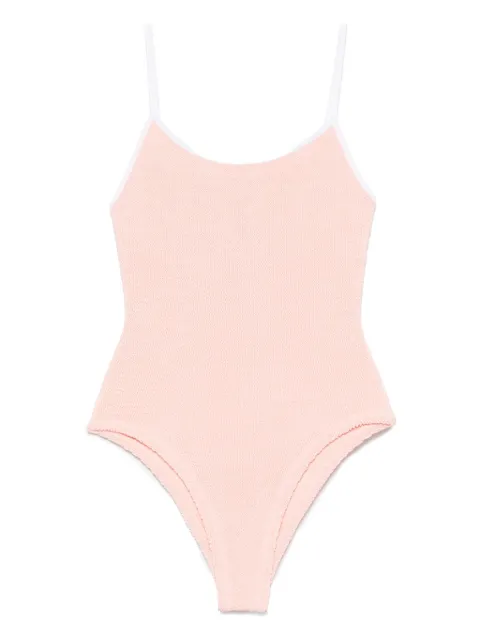 Hunza G Pamela Contrast swimsuit