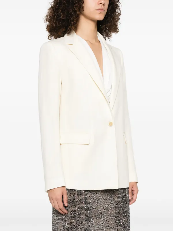 Fabiana Filippi テクスチャード ジャケット | ホワイト | FARFETCH JP