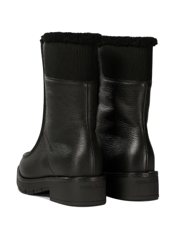 【関税込み】FERRAGAMO \"Tirba Fur\" ankle boots Ferragamo 