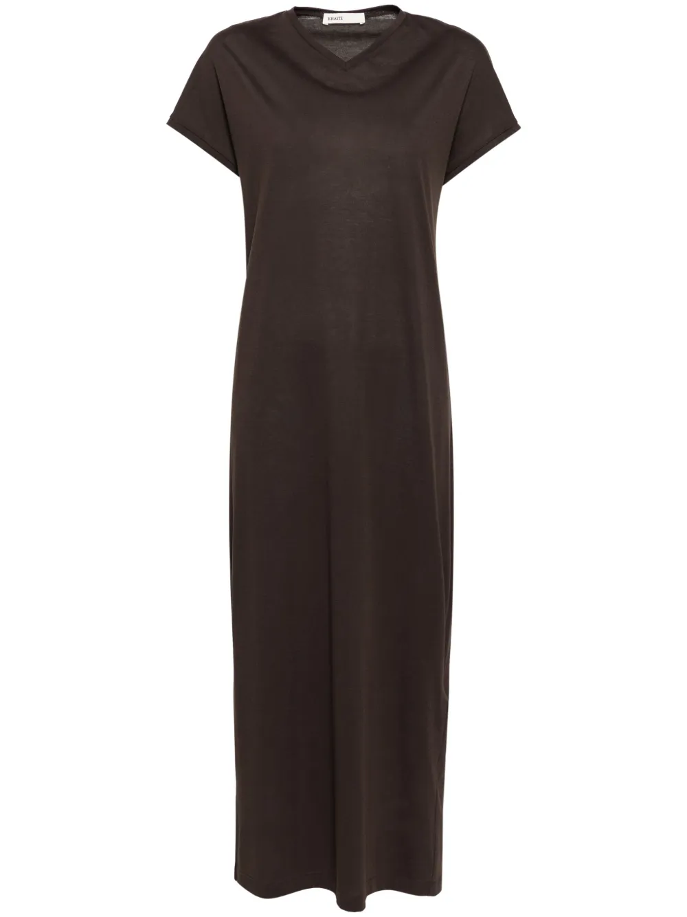 KHAITE T-SHIRT MIDI DRESS