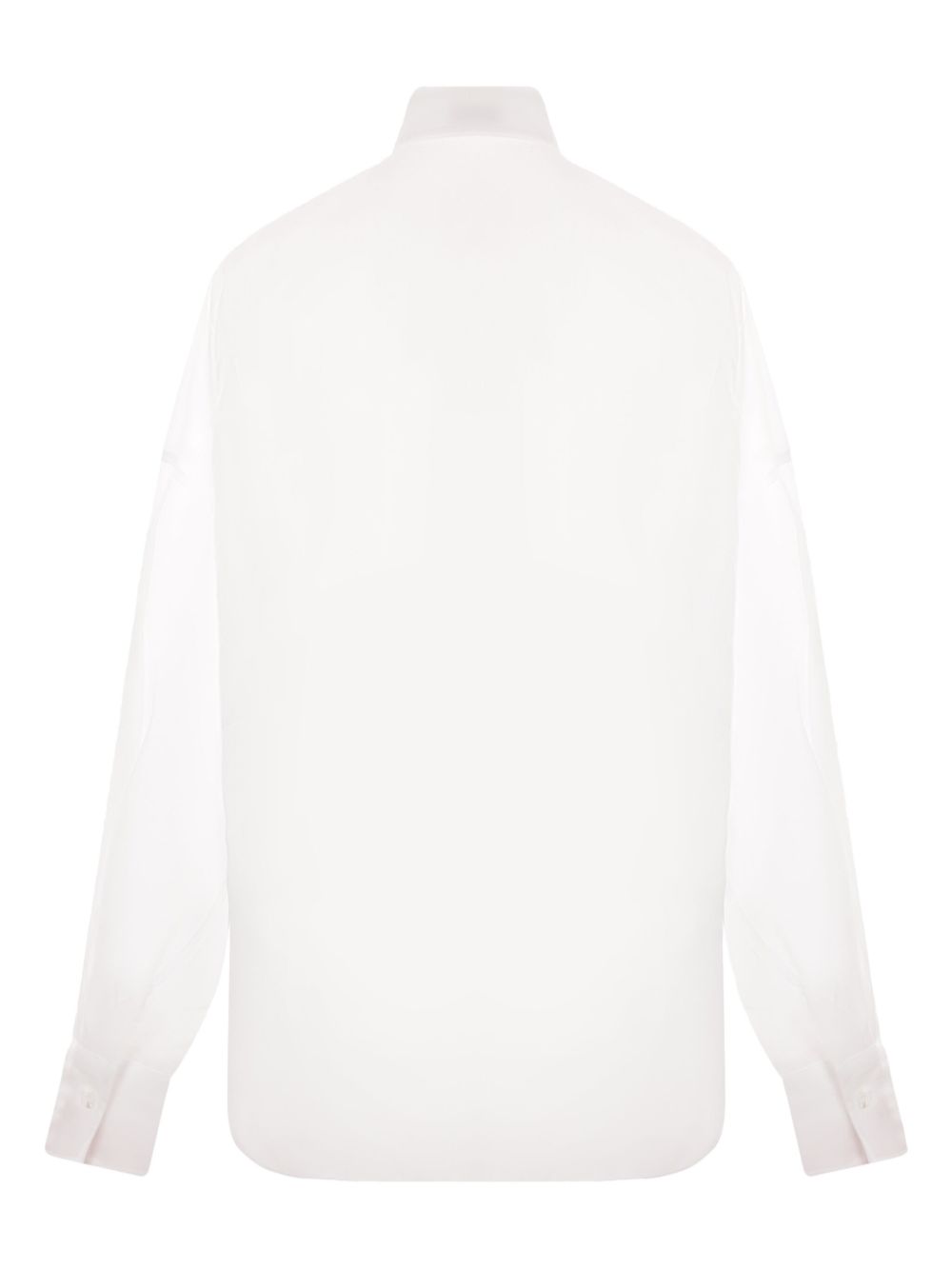 Brunello Cucinelli Blouse met monilidetail - Wit