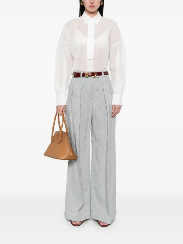 BRUNELLO CUCINELLI☆モニーレブラウス☆ Brunello Cucinelli モニーレ ブラウス | ホワイト | FARFETCH JP