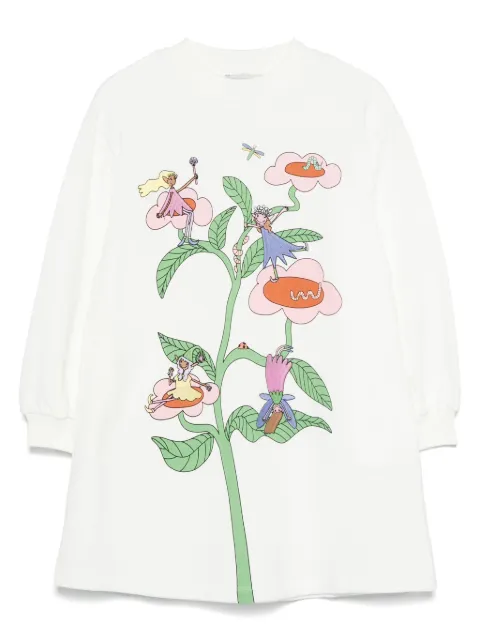 Stella McCartney Kids klänning med brodyr