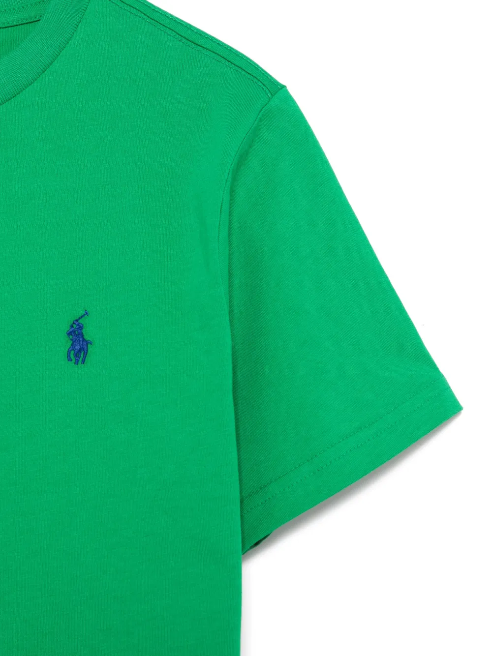 POLO RALPH LAUREN KIDS T-shirt met borduurwerk Groen