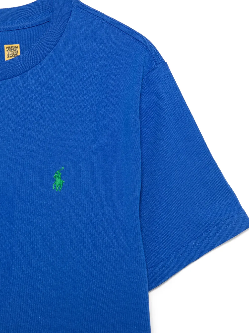 Polo Ralph Lauren Polo Pony Logo-embroidered Cotton T-shirt 2-14 Years In Blue