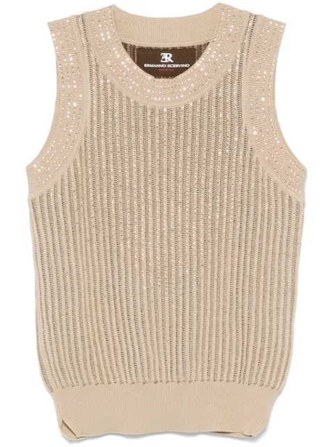 Ermanno Scervino knitted tank top 