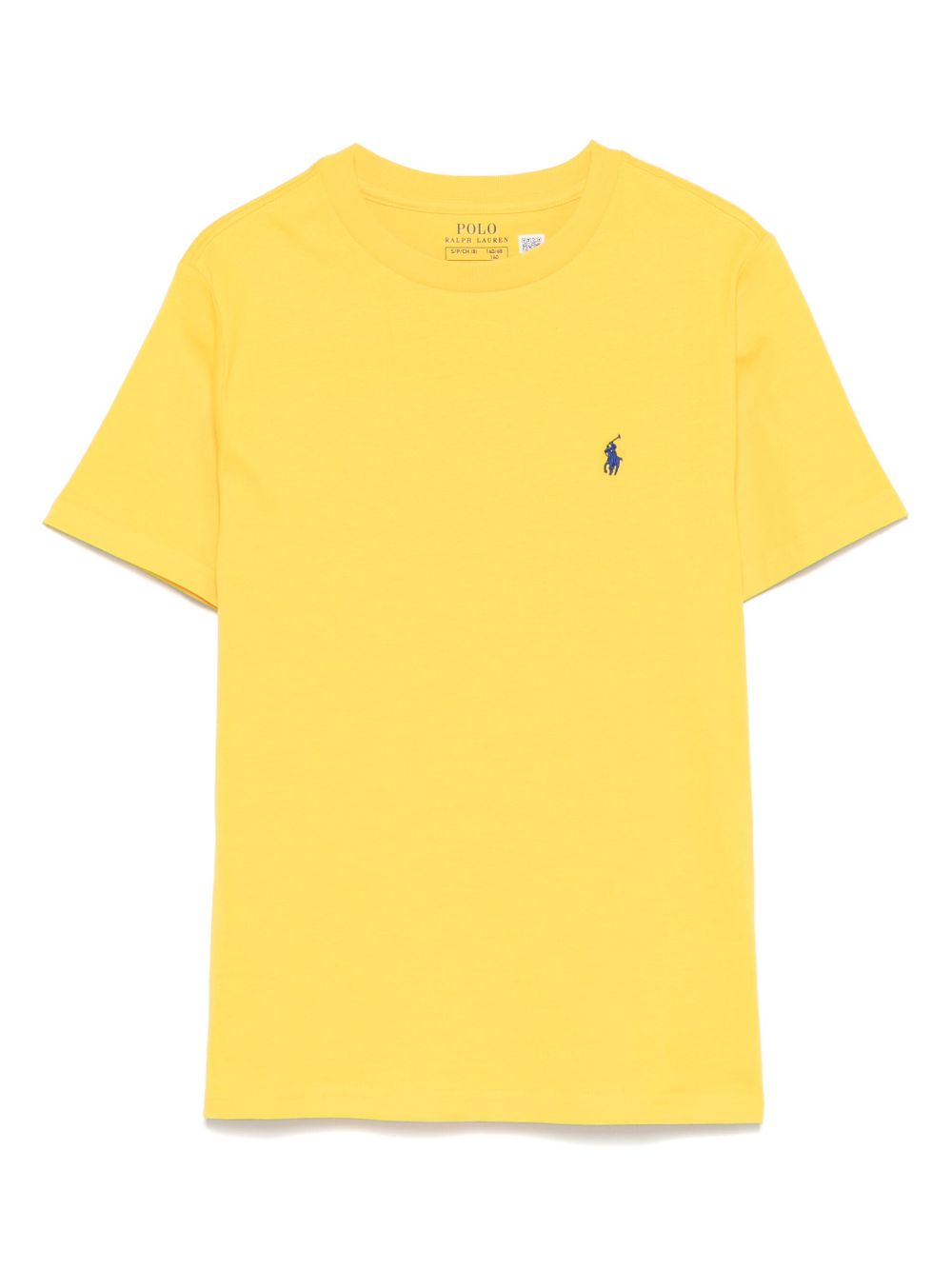 POLO RALPH LAUREN KIDS Polo Pony-embroidered T-shirt - Yellow