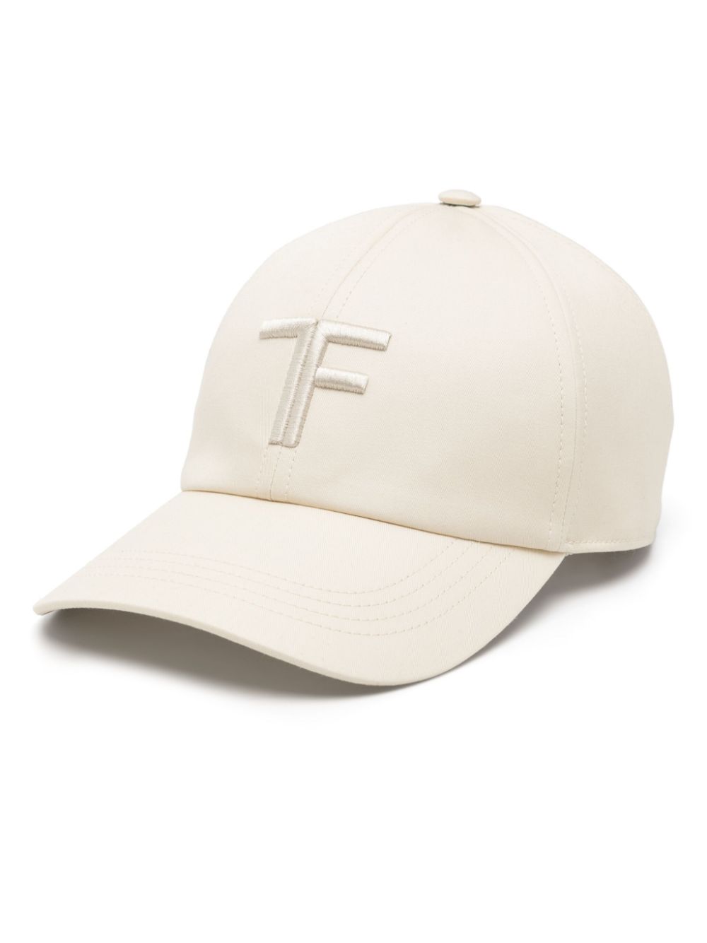 logo-embroidered cap