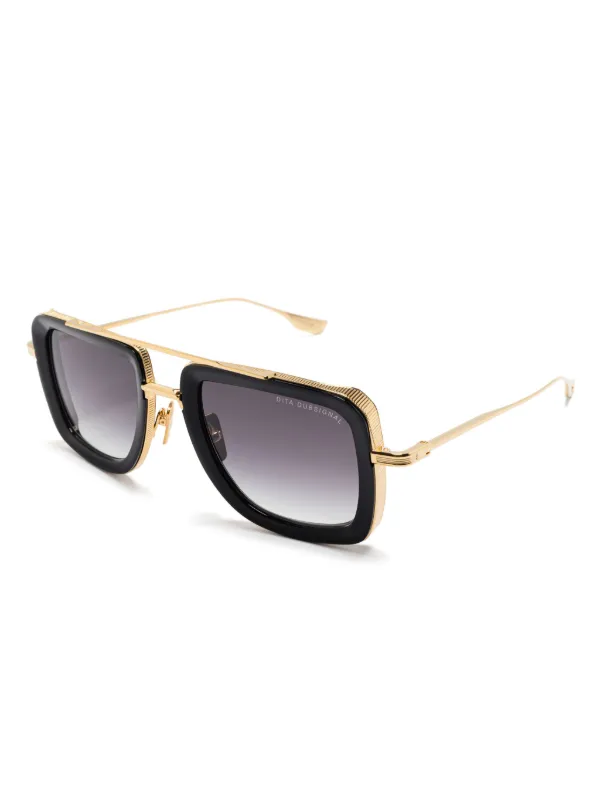DITA メンズ サングラス Dita Eyewear パイロット サングラス | ブラック | FARFETCH JP