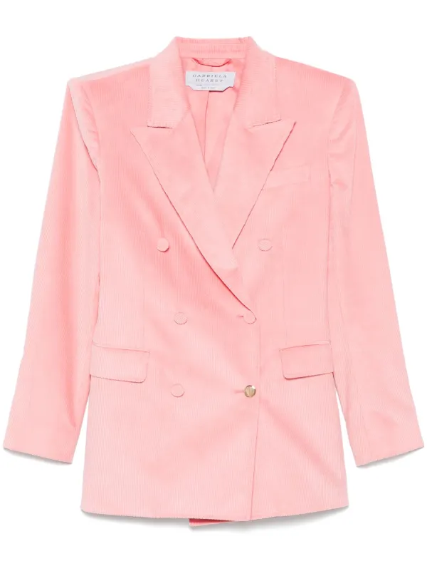Gabriela Hearst Gavin Blazer in Pink