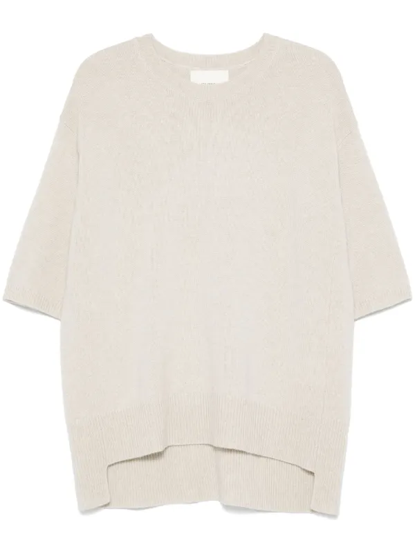 Lisa Yang Camille Sweater in Neutrals