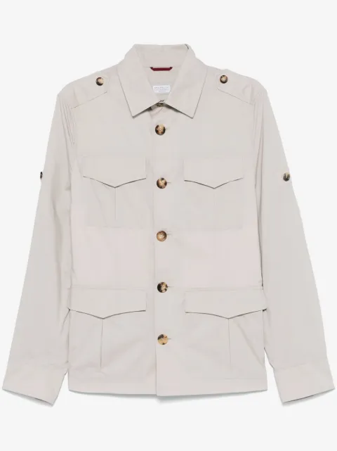 Brunello Cucinelli multi-pocket jacket
