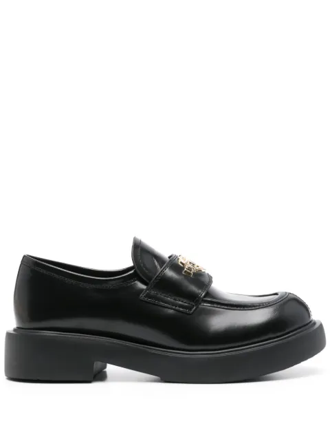 Love Moschino mocasines con placa del logo