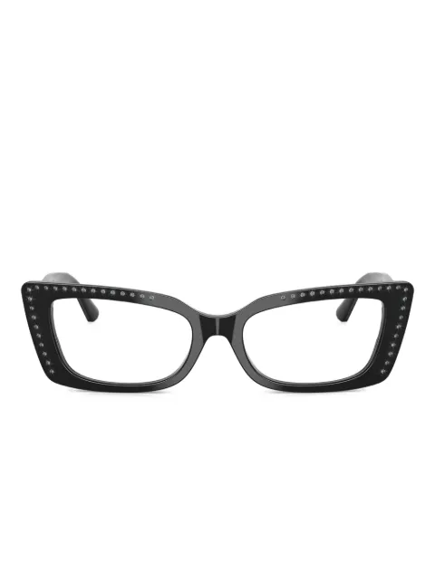 Jimmy Choo Eyewear JC3018B crystal-embellished glasses