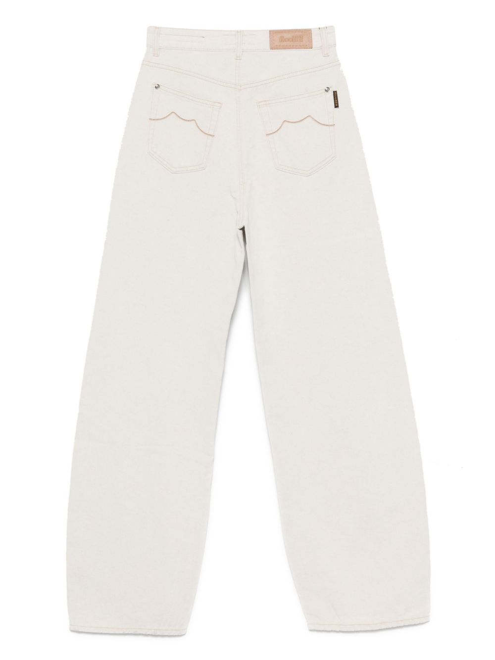 Moorer Blanche trousers - White