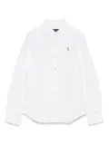 POLO RALPH LAUREN KIDS Polo Pony-embroidered shirt - White