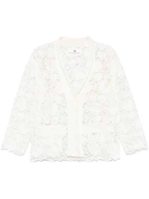 Ermanno Scervino chamarra con encaje