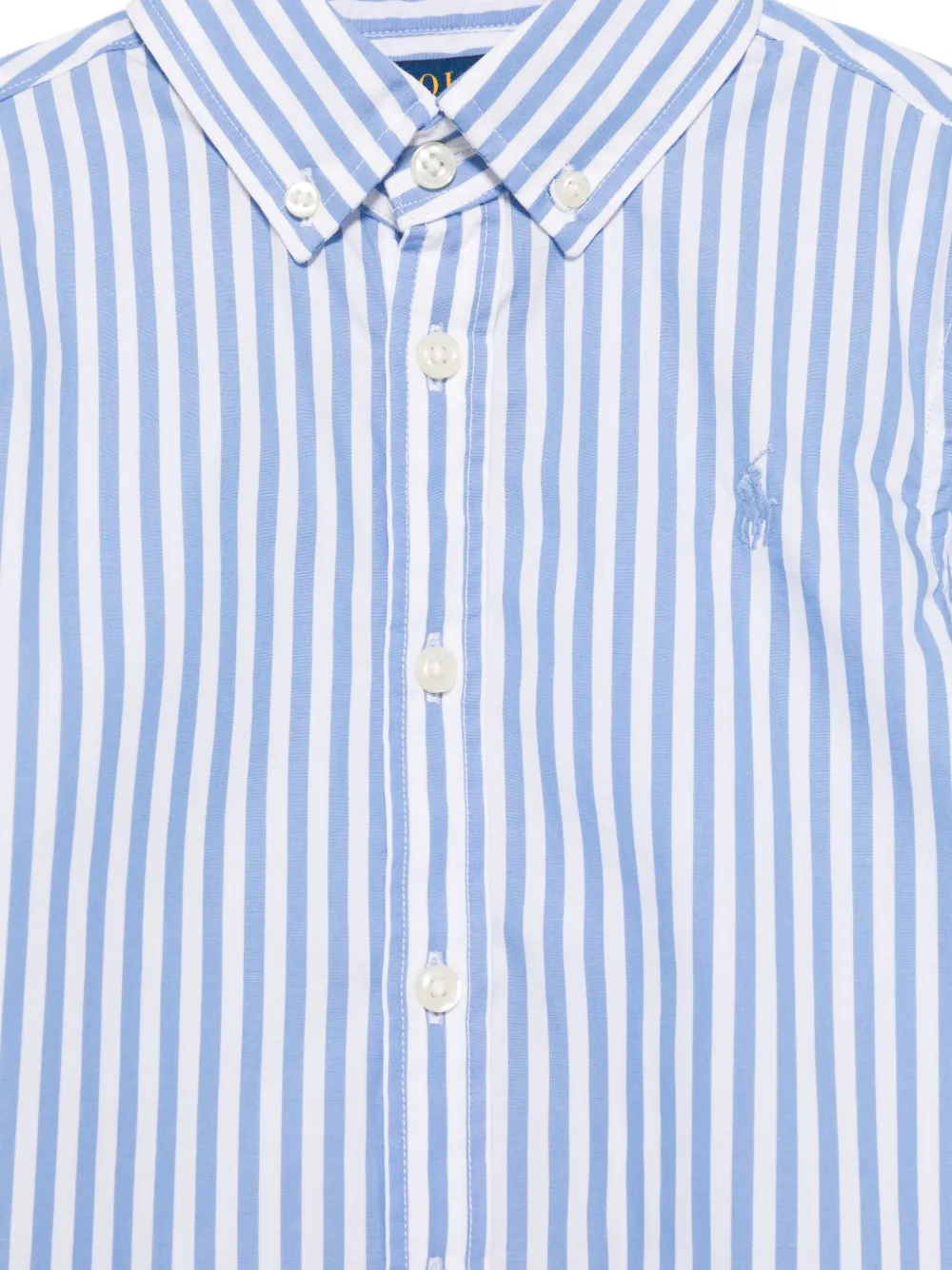 POLO RALPH LAUREN KIDS Gestreept shirt Blauw