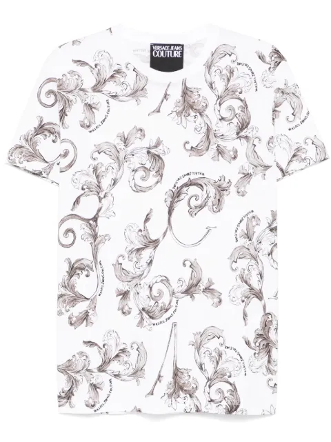Versace Jeans Couture Barocco-print T-shirt