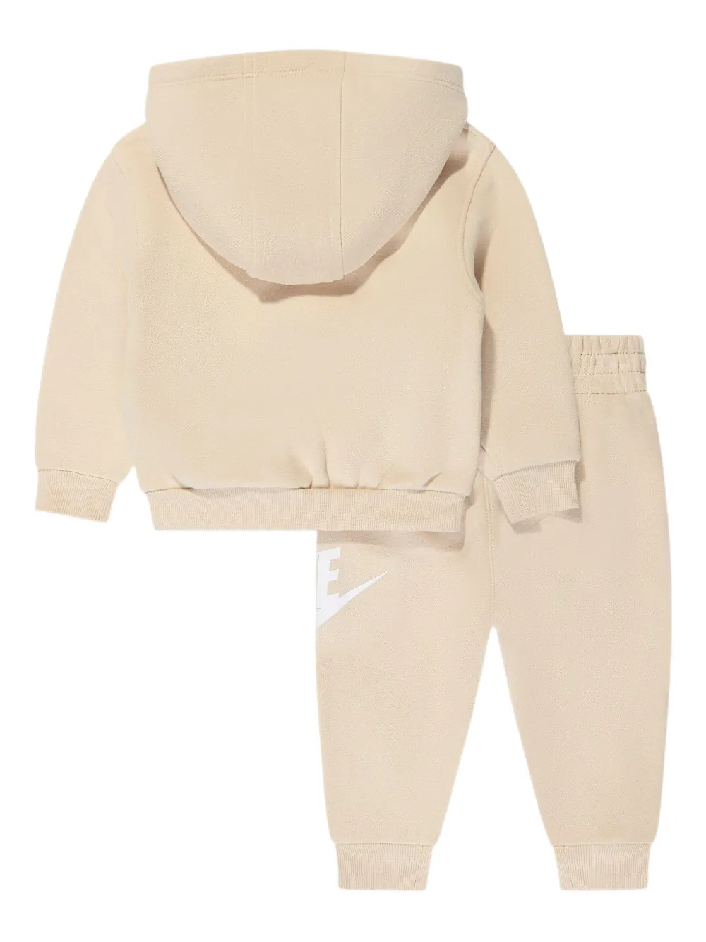Nike Kids Trainingspak met logoprint Beige