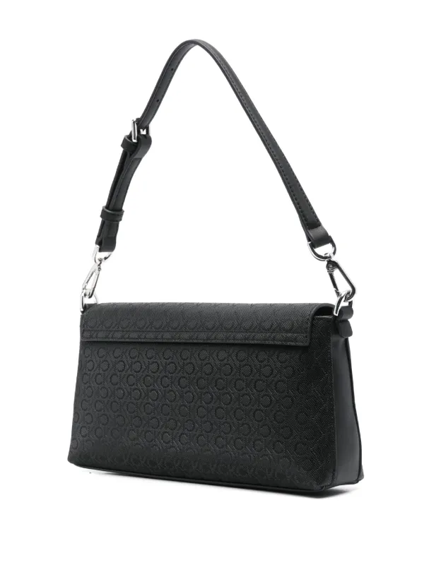 Calvin Klein モノグラム ショルダーバッグ | ブラック | FARFETCH JP