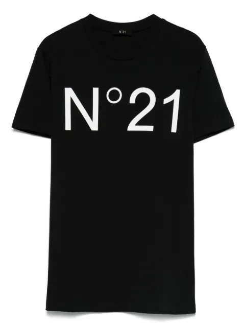 Nº21 Kids logo-print T-shirt