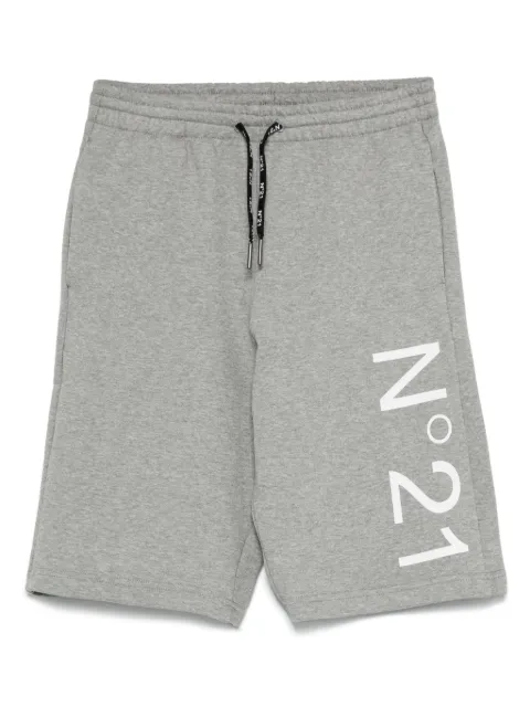Nº21 Kids logo-print shorts 