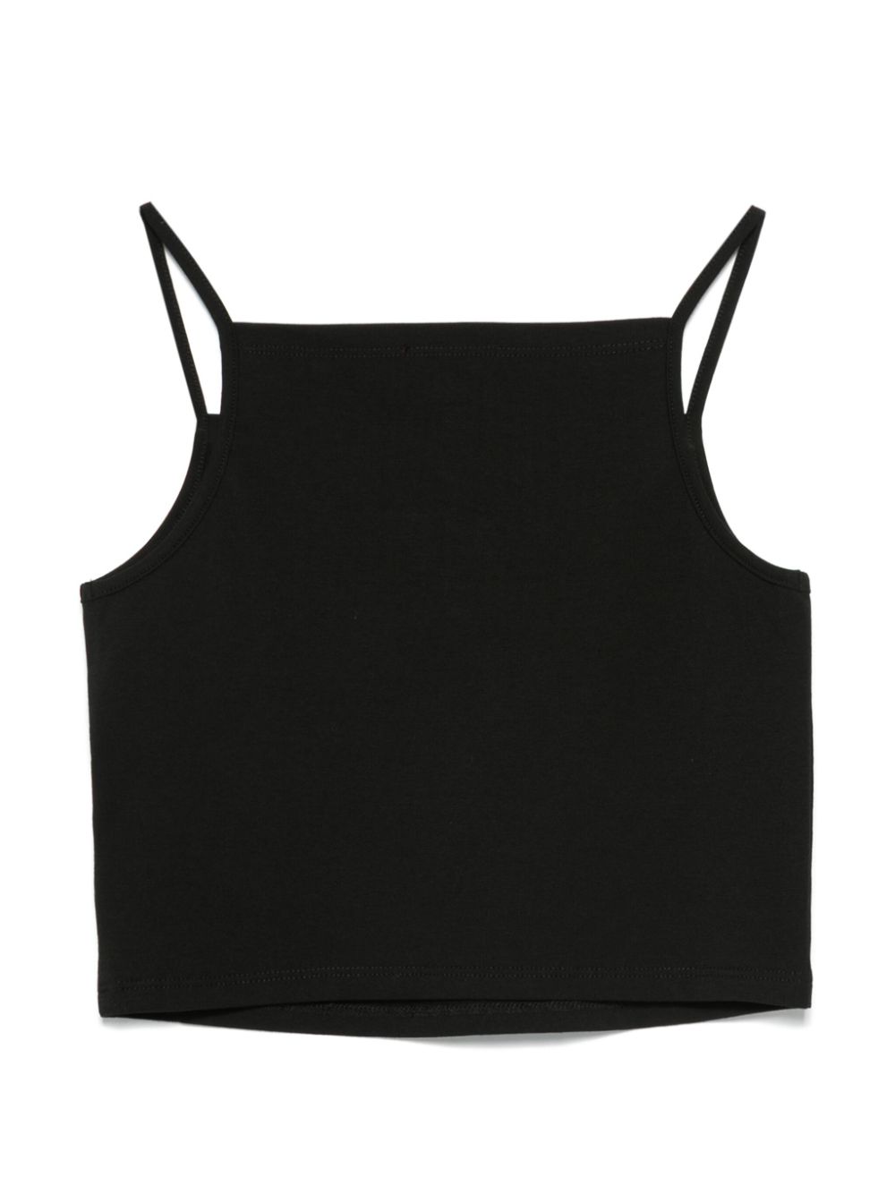 Diesel Kids Tanktop met stras logo - Zwart