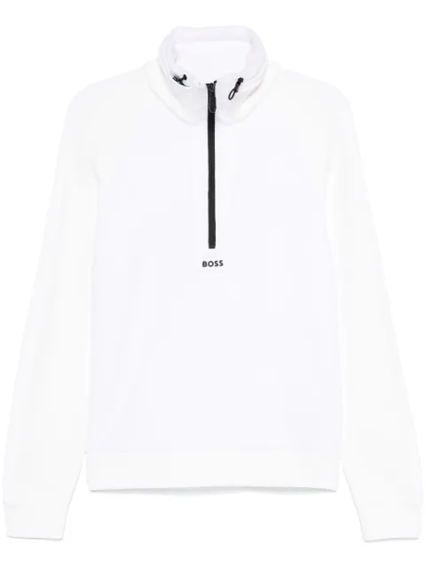BOSS drawstring-neck sweatshirt