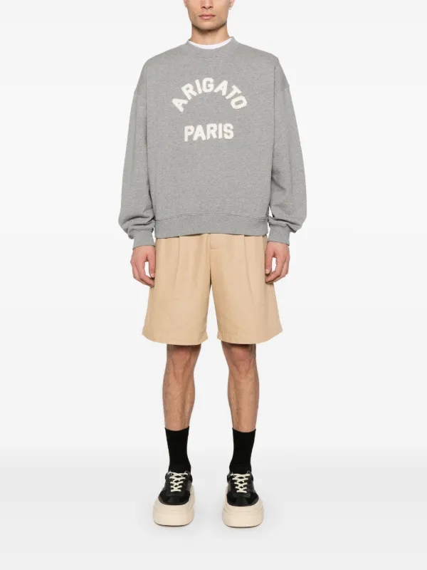 【関税込み】Axel Arigato グレー 'Paris' スウェットシャツ Axel Arigato Paris スウェットシャツ | グレー | FARFETCH JP