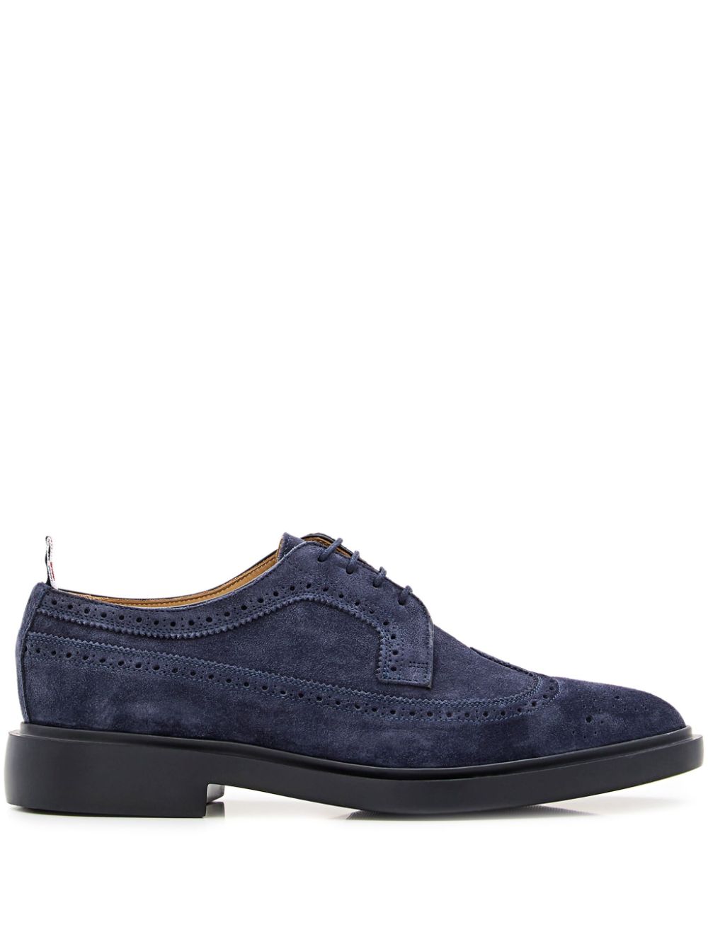 Thom Browne leather brogue shoes Blue