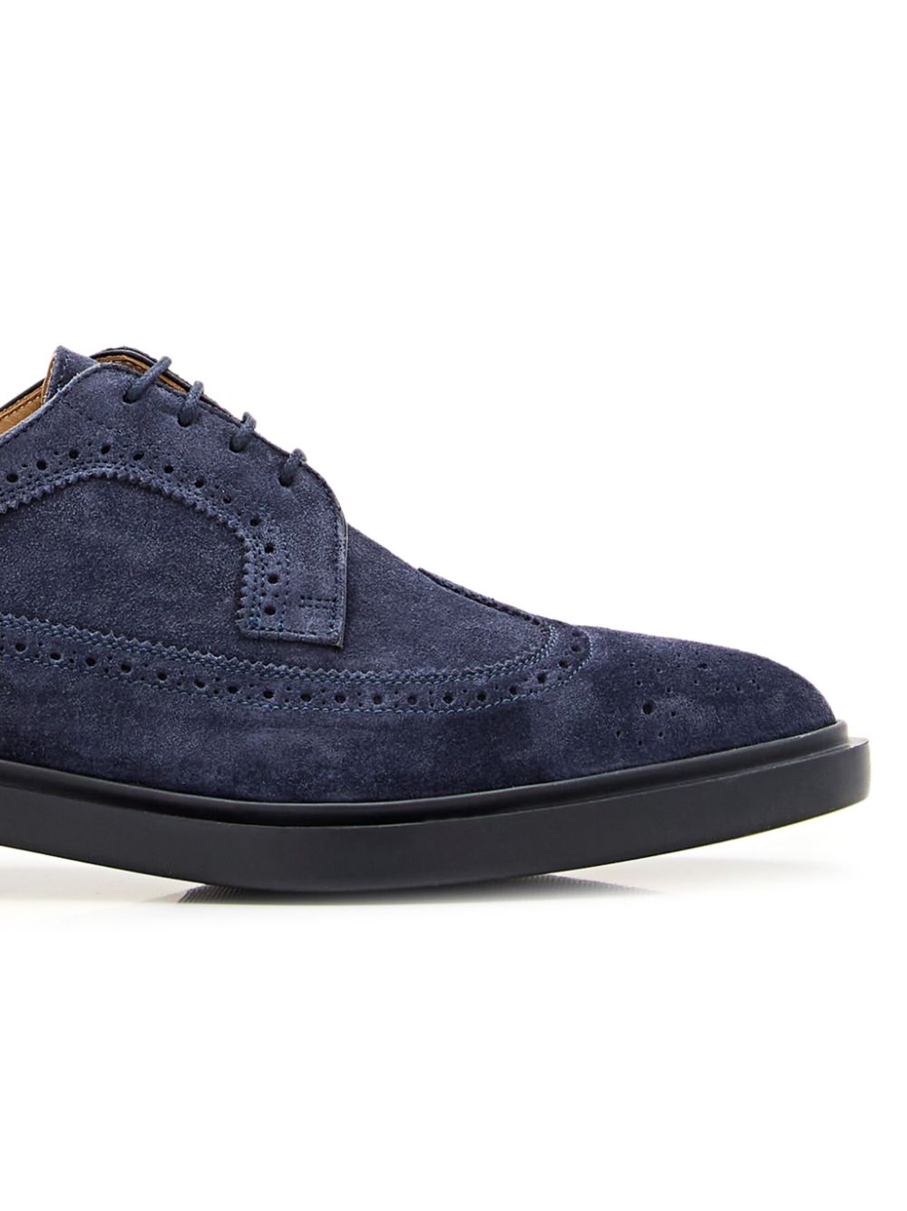 Thom Browne leather brogue shoes - Blauw