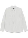 A.P.C. logo boyfriend shirt - Blue