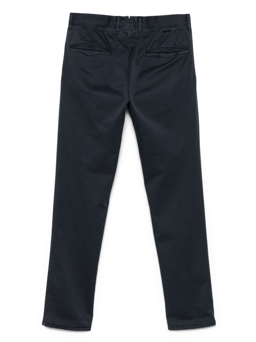 Incotex cotton chino trousers - Blauw