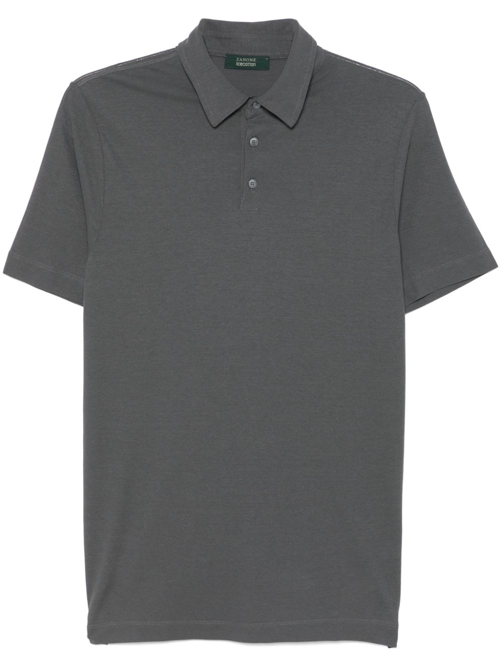 Zanone jersey polo shirt - Grey