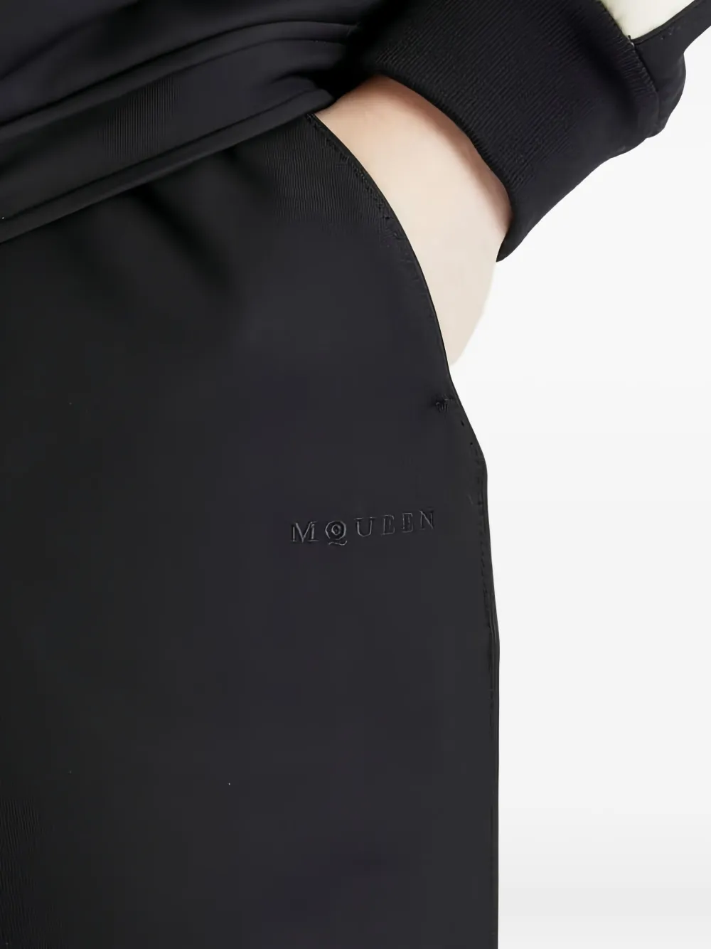 Alexander McQueen Trainingsbroek met vlakken Zwart