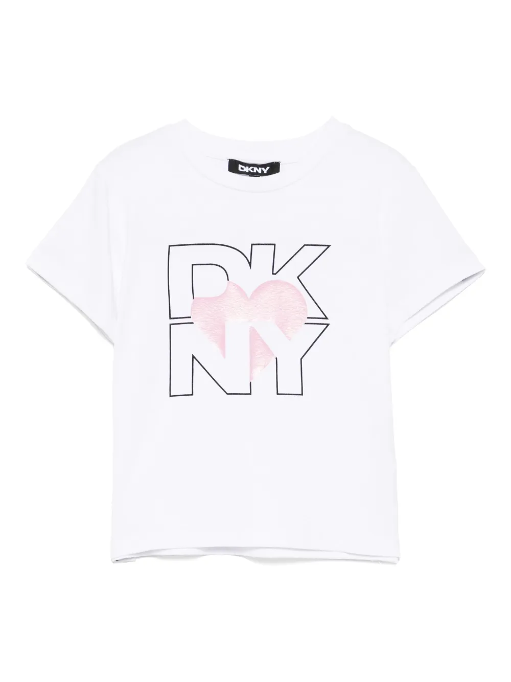 Dkny Kids T-shirt met logoprint Wit