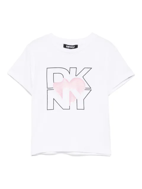 Dkny Kids logo-print T-shirt