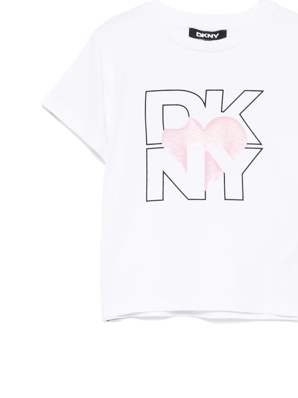 Dkny Logo-print T-shirt In White
