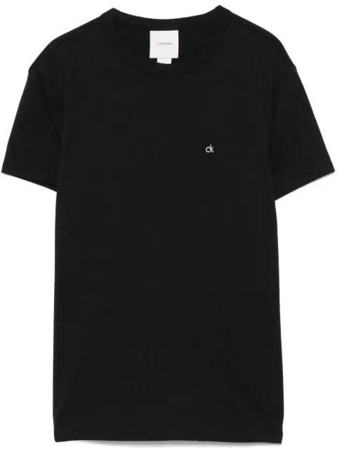 Calvin Klein logo-embroidered T-shirt