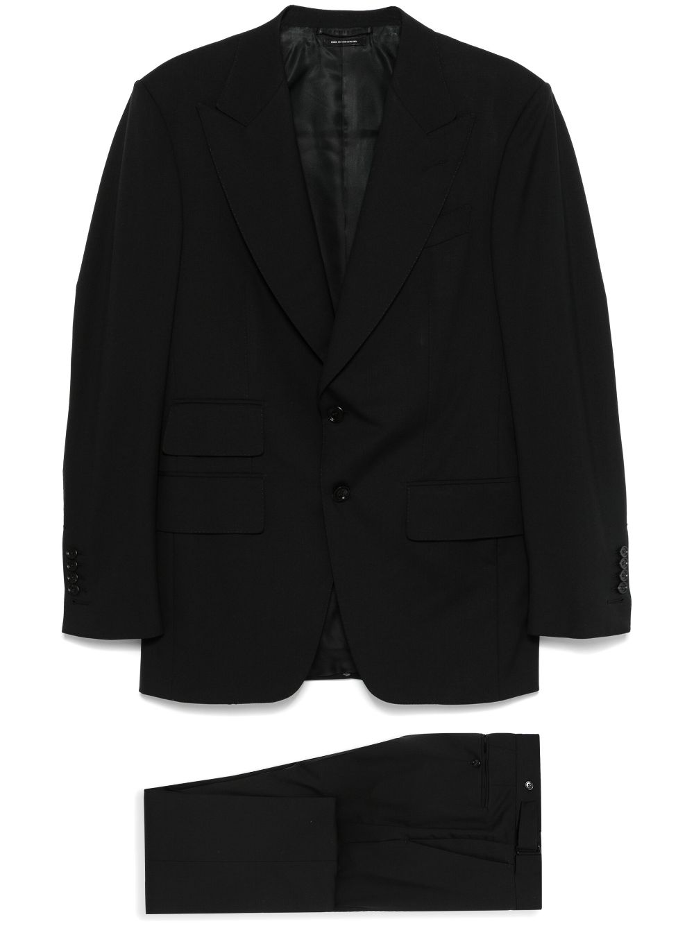 TOM FORD single-breasted suit - Black